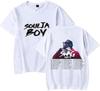 Soulja Boy TShirt The Swag Tour Merch Men Short Sleeve TShirt Women Fashion Crewneck Tee