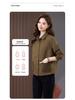 Women's Autumn 2024 Fashionable Jacquard Jacket - Stylish, Casual, Versatile Korean Mom Style