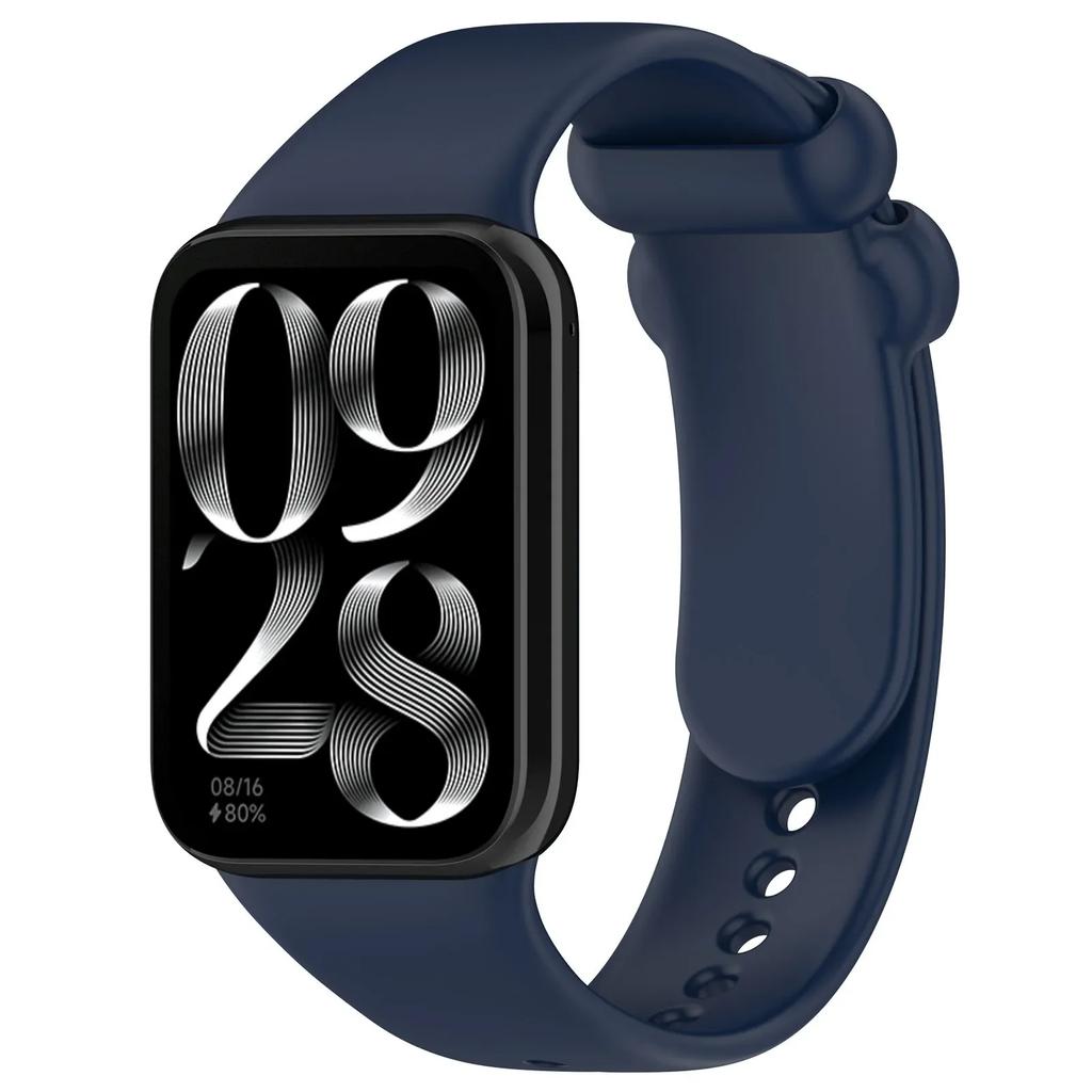 Silicone Strap for Xiaomi Mi Band 9/8 Pro Original Replaceable Wristband for Redmi Watch 5/4 Bracelet Watchband Belt Accessories