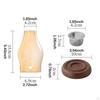 Burner Stand Wood Modern Censer Fragrance for Bedroom Centerpiece Cafe Party Wedding