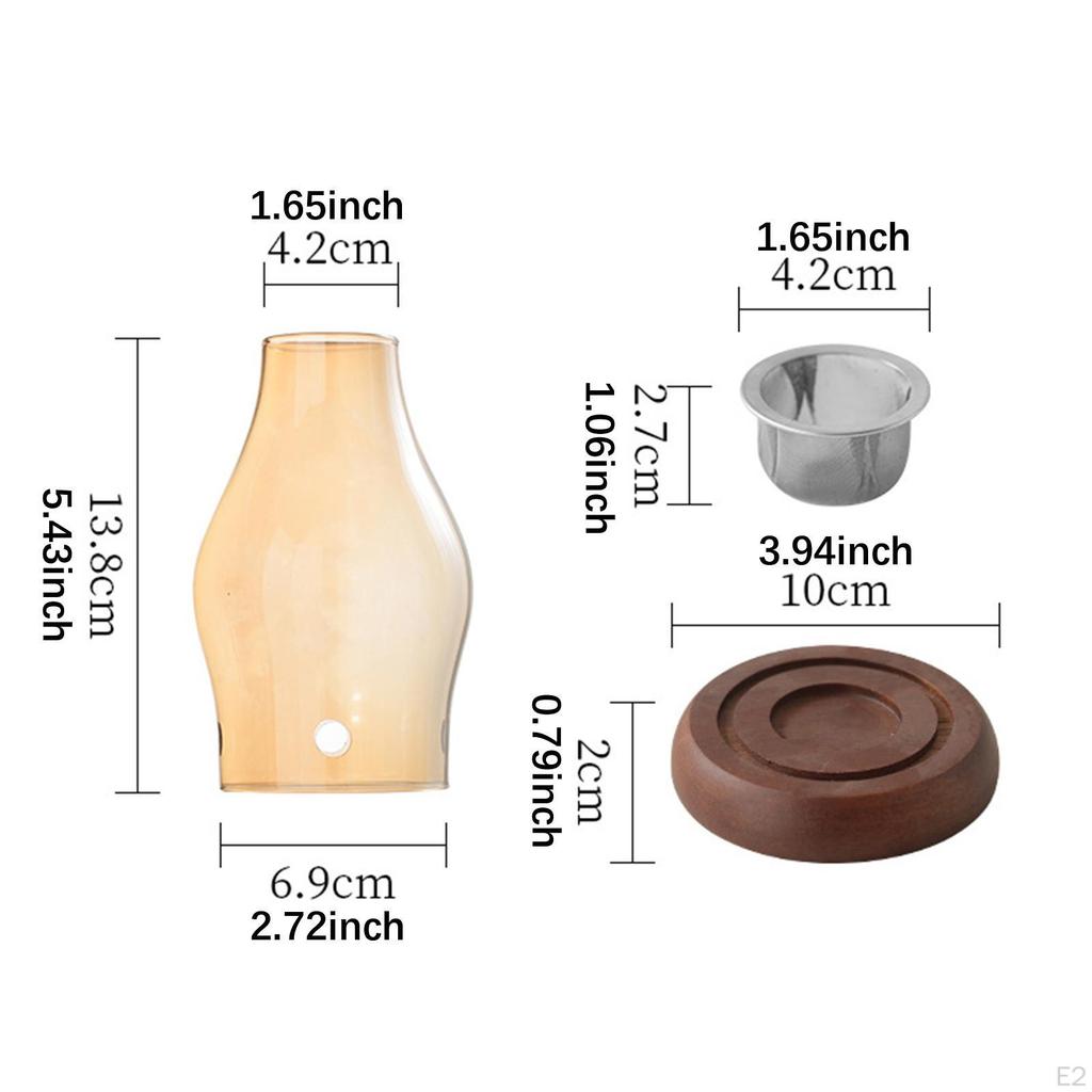 Burner Stand Wood Modern Censer Fragrance for Bedroom Centerpiece Cafe Party Wedding