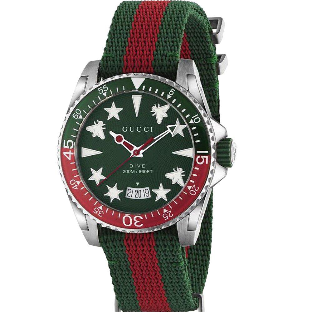 Gucci YA136339 Zegarek męski do nurkowania 40 mm