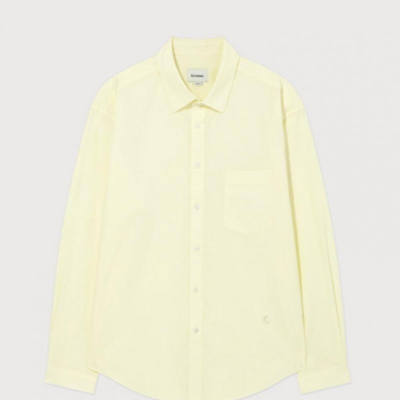 Cămașă din poplin Covernot, croială lejeră, B1 Co2501sh03, negru, mărime L