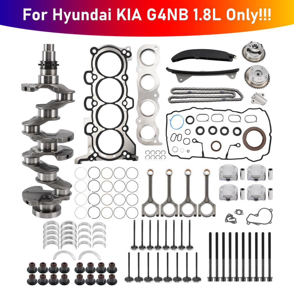 G4NB 1.8L Engine Overhaul Rebuilding Kit for Hyundai Elantra Mistra Kia Forte