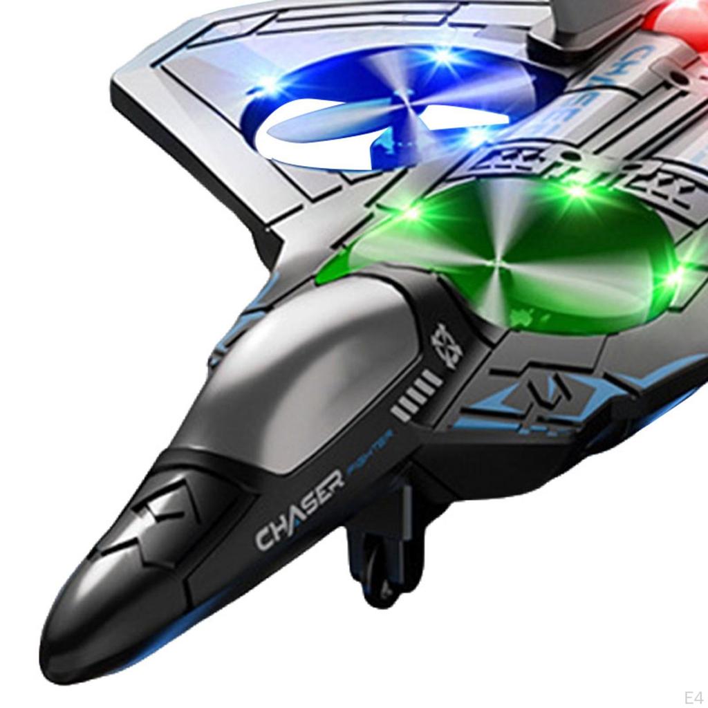 Remote Control Plane Fighter Adjustable Speed Portable Hobby Glider 360° Flip RC Airplane with