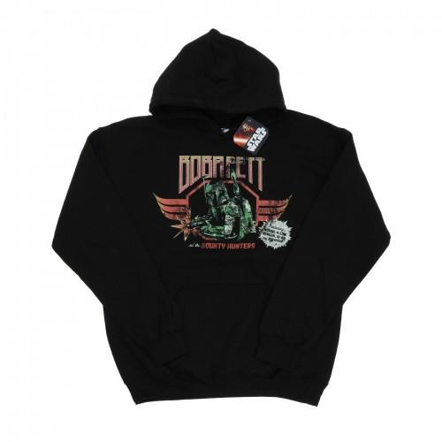 Star Wars Mens Boba Fett Rock Poster Hoodie
