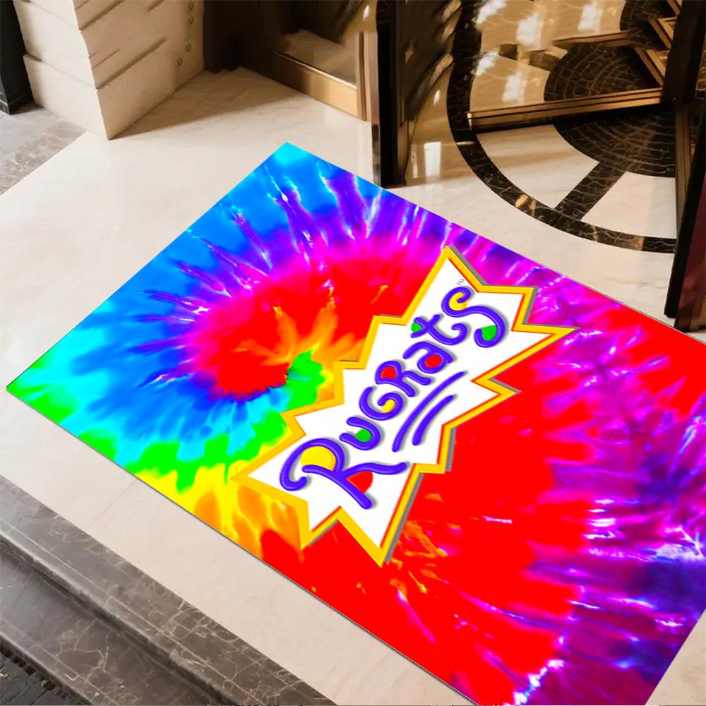 Rugrats Adventure Time Floor Mat Perfect for Kitchen Living Rooms Dormitory Bedrooms Antislip Carpet Decorate Offices Perfect Gift for Friends & Famil
