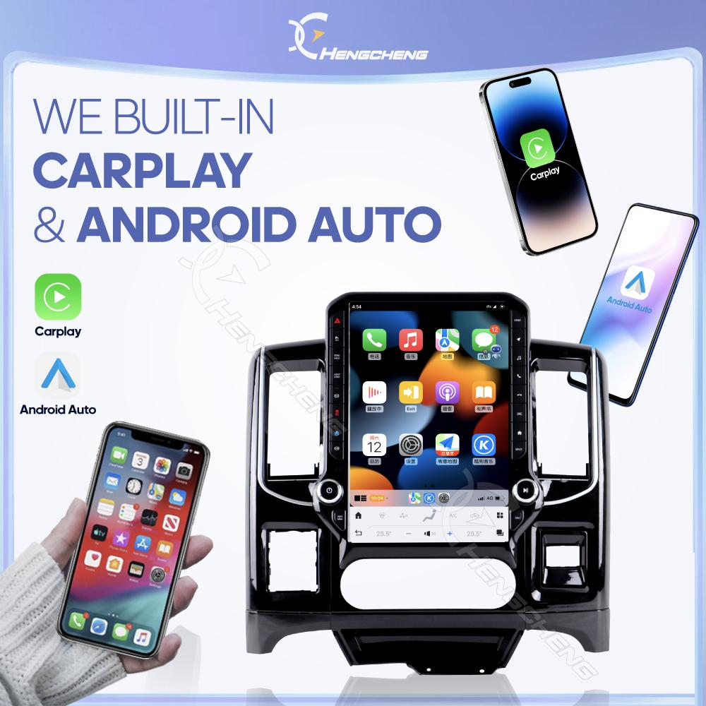 14.5 & 12.1 inch For Dodge RAM 1500 2500 2008-2012 Car radio multimedia GPS navigation Android 15 auto Carplay 360 camera 4G