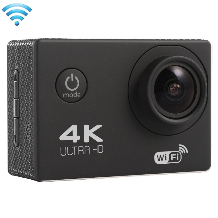 F60 2.0 Inch Screen 170 Degrees Wide Angle WiFi Sport Action Camera Camcorder with Waterproof Housing Case, Support 64GB Micro SD Card