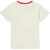 Logo Embroidered Round Neck Pullover Short Sleeve Regular T-Shirt Women tops LWT004271200096A02711