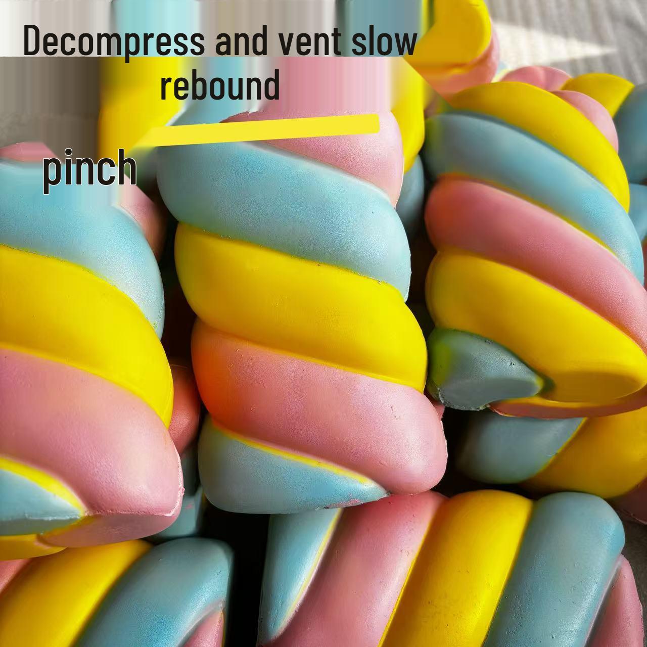 Slow Rebound Marshmallow Stress Relief Squeeze Toy Other Toys Under 14