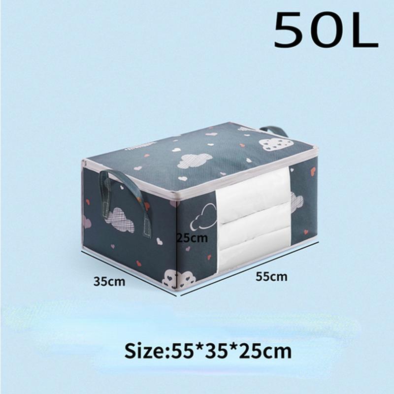 Quilt Storage Bag Household Wardrobe Quilt Clothes Organizer Large Capacity Blanket Sorting Bags Dust-proof Moving Bag