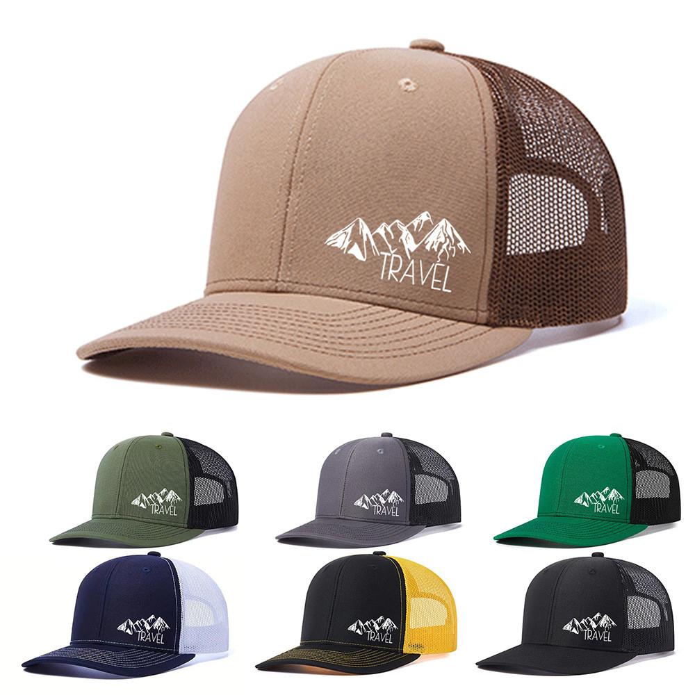 Adult Baseball Cap With Mesh Panels And Sun Protection For Casual Wear