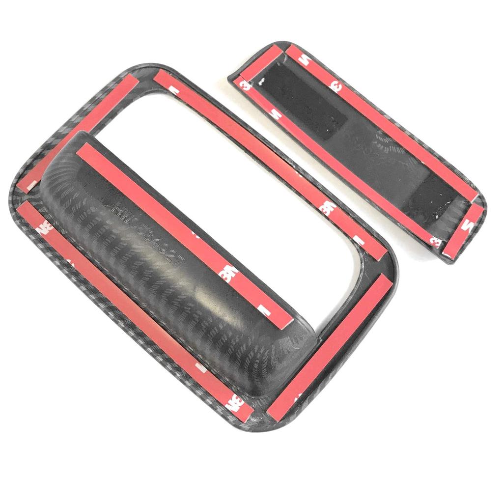 POG New Jimny JB64W/JB74W Back Door Steering Wheel Cover, Carbon Style, 2P HW-S4927D