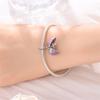 Copper Metal Butterfly Dragonfly Flower Pink Zircon Themed Sweet Charm Bead Components Bead Components Compatible With Pan Authentic Original