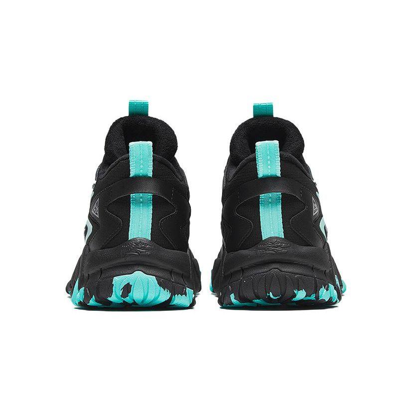Anta Kids Summit 2.0 Non-Slip Shock Absorbing Durable Casual Shoes Kids Sneakers Black Fluorescent-Green 312246973H-13
