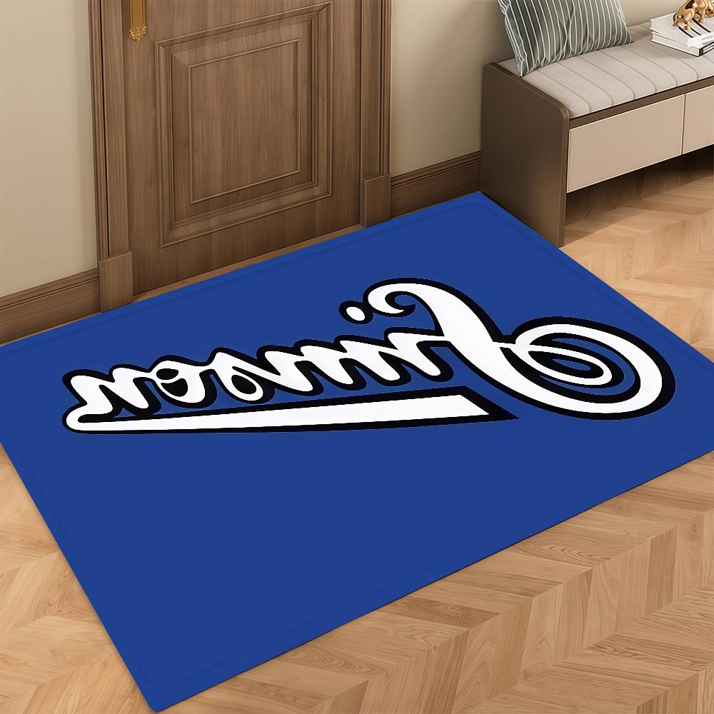 Rohožka k posteli Logo motocyklu Vstup S-Simson Koupelnová podlahová dekorace Chodba Rohožka Koberec Obývací Cool místnost Balkon