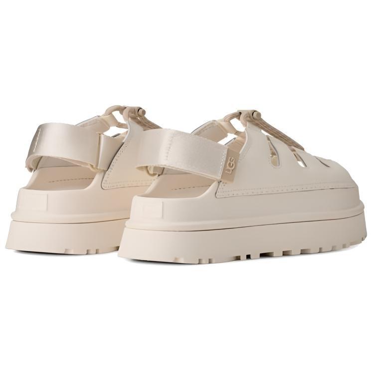 UGG GoldenGlow Toggle Roman Sandals Women's Ecru 1179370-JSM