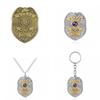 Evil Resident Raccoon City Eagle Badge Necklace With Alloy Material Fans For