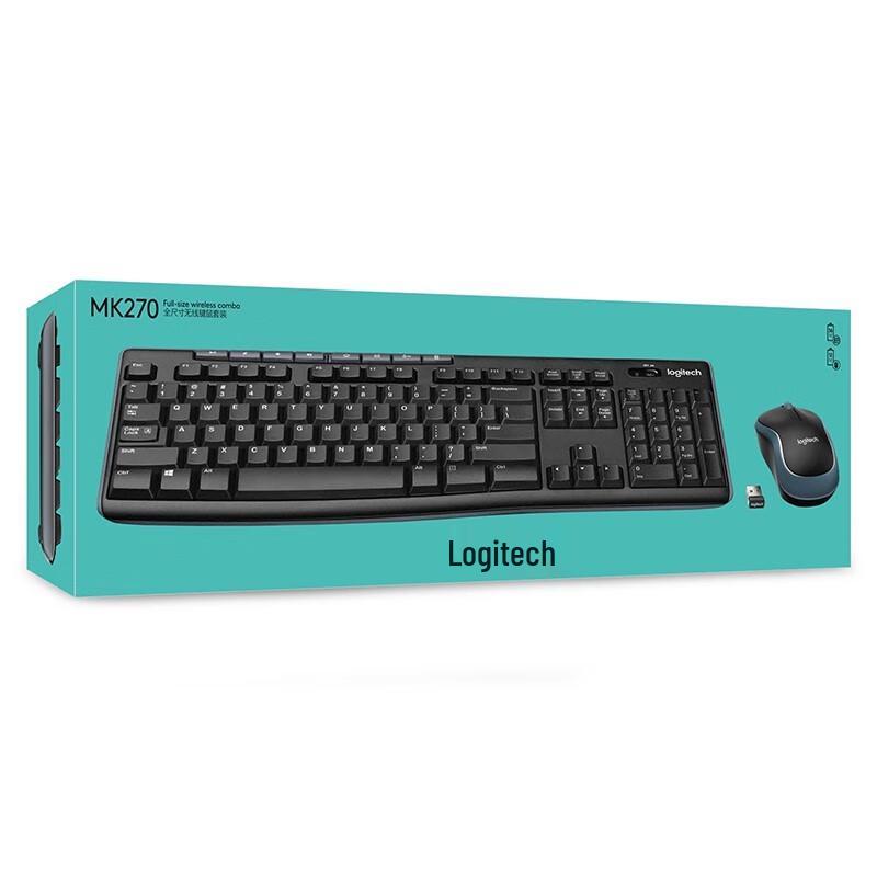 Logitech MK270 Wireless Keyboard and Mouse Combo