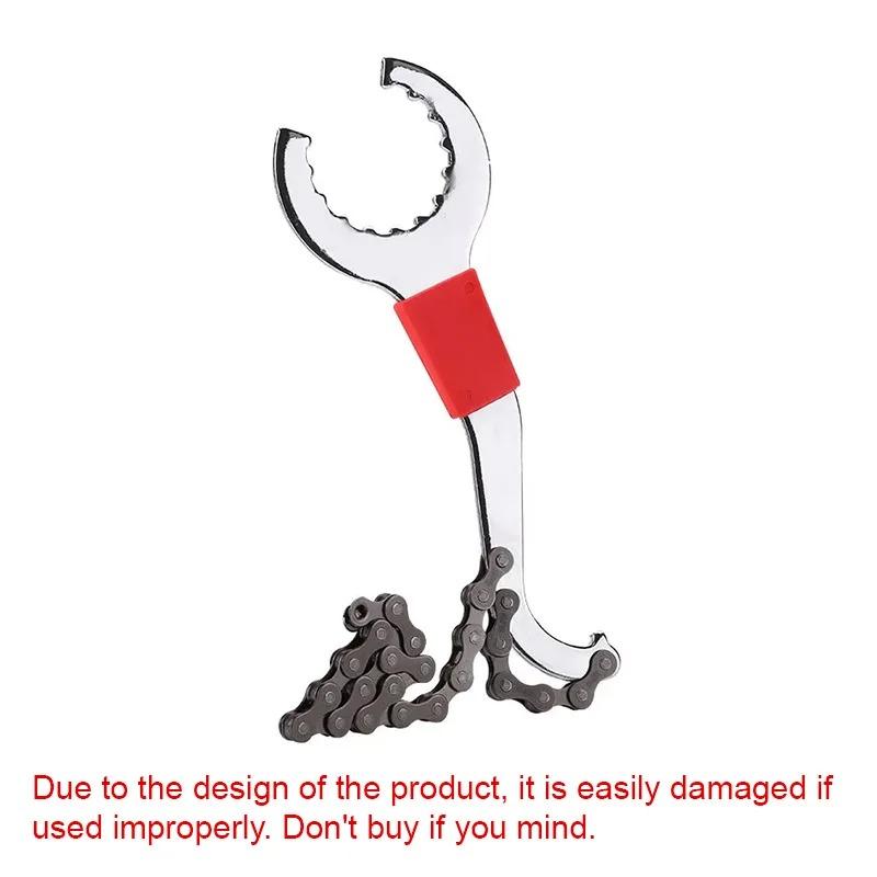 Zestaw narzędzi do naprawy rowerów Górskich Łamacz łańcucha Klucz do kasety Kompletny zestaw do konserwacji roweru Szosowego MTB Hybrydowego