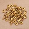 10/20PCS 304 Stainless Steel Beads For DIY Jewelry Making Flat Spacer Beads Round Carved Pattern For Bracelet Diy Jewelry Making