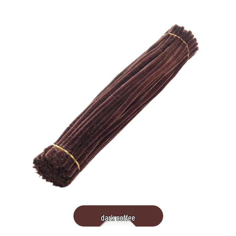 Buntes Chenilledraht DIY-Set: Verschlüsselte, veränderbare Pfeifenreiniger für pädagogische Kinderprojekte