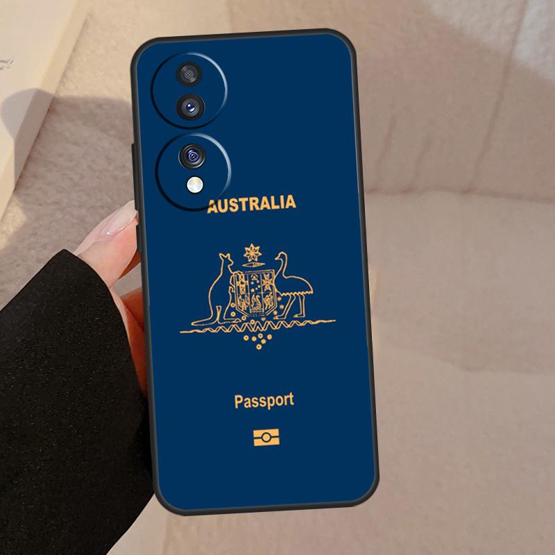 Australia Flag For Honor Magic 7 Lite 6 5 V5 Case For Honor 400 200 Pro 90 70 50 X8a X8b X9a X9b X9c Cover
