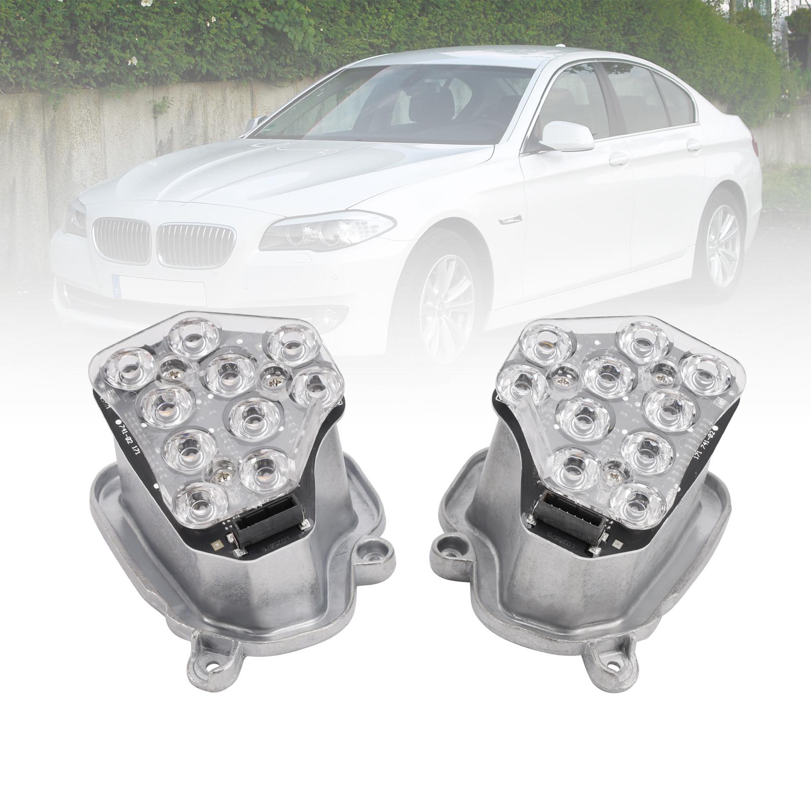 

2 шт. Модуль светодиодного индикатора Блок фары Для BMW 5 серии F10 F18 2009-2013