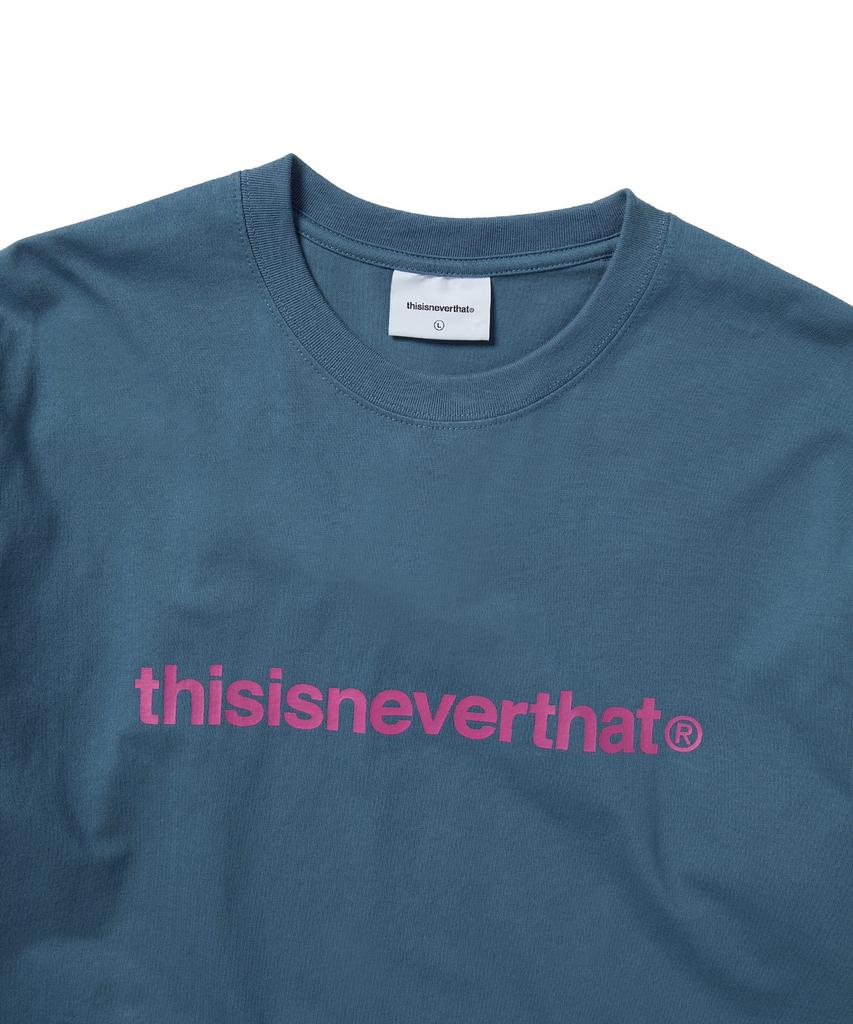 THISISNEVERTHAT T-Logo L/S Tee Light Navy