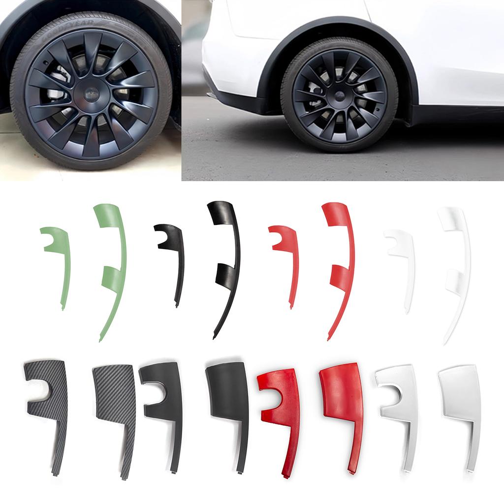Wheel Hub Covers Wheel Rim Protectors ABS Wheel Rim Guards Wheel Hub Protections Covers Vehicle Spare Part for
