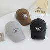 Korean Version of Embroidered Letters Short Brim Versatile Baseball Hat for Women In Spring and Summer New Fashionable Casual Sunshade Duck Tongue