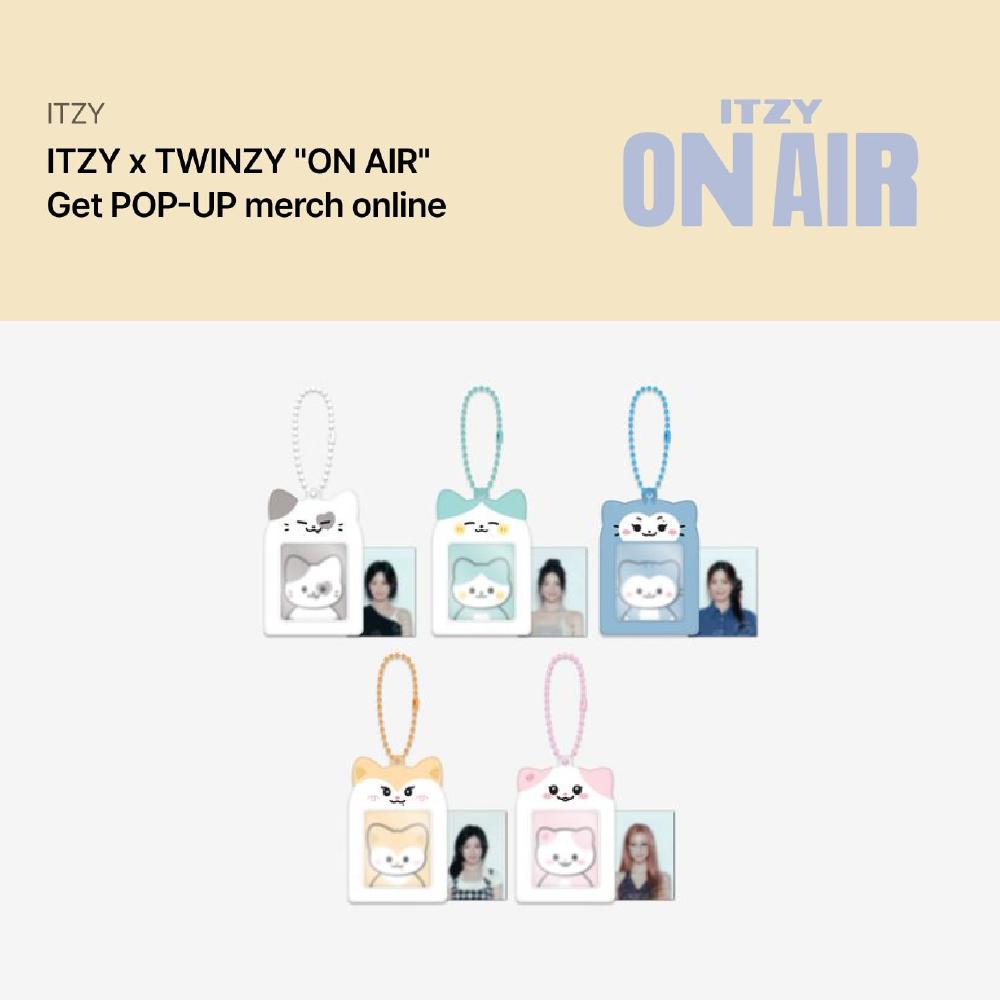 Pre-order ITZY ON AIR Get POP-UP TWINZY ID Photo Holder