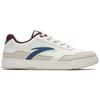 Anta Bai Chuan Synthetic Leather Versatile Classic Durable Low-Top Skate Shoes Men Sneakers White Blue 112628015-1