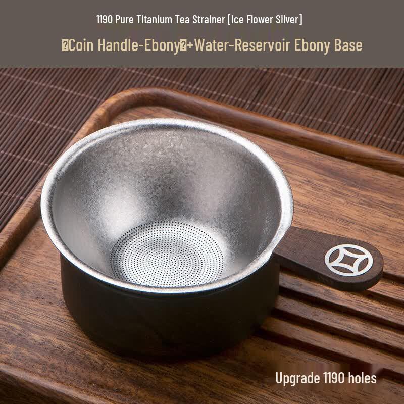 Qiwei Pure Titanium Ultra-Fine Mesh Tea Infuser