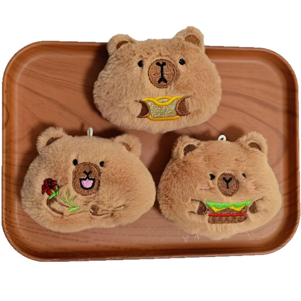 Capybara Reichtum Plüsch Schlüsselanhänger Puppe