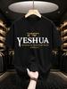 2026 New Cotton Tshirt Jesus Christian Print Tshirt Casual Crew Neck Short Sleeve Top