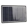 12W 5V Tragbares Solarpanel Effizientes Dual-USB-Solarpanel-Ladegerät für Mobiltelefon Notlicht Solarpumpe