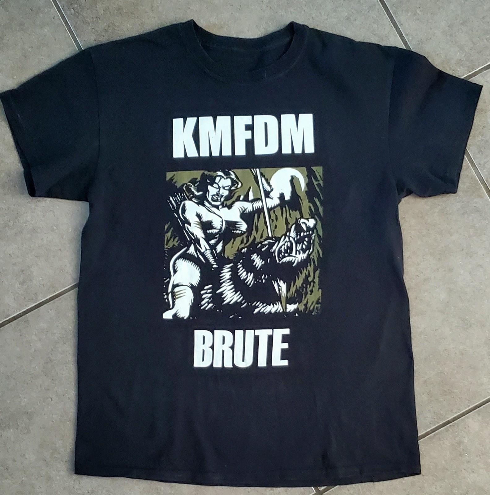 New Popular KMFDM Brute Band Member Unisex S-235XL T-Shirt LW83 XXXL