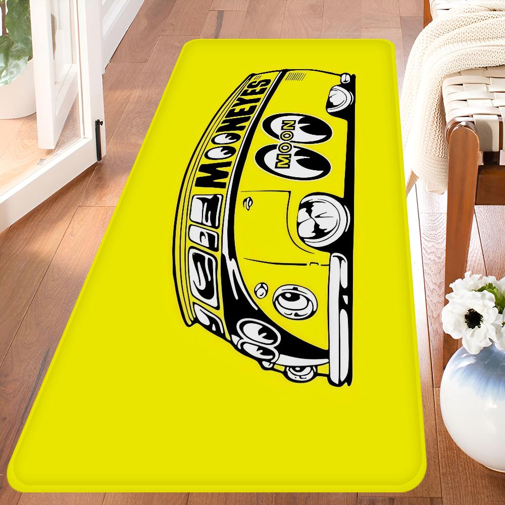 M-Moon Eyes Floor Mat Retro Multiple Choice Living Room Kitchen Rug Non-Slip Modern Home Decor