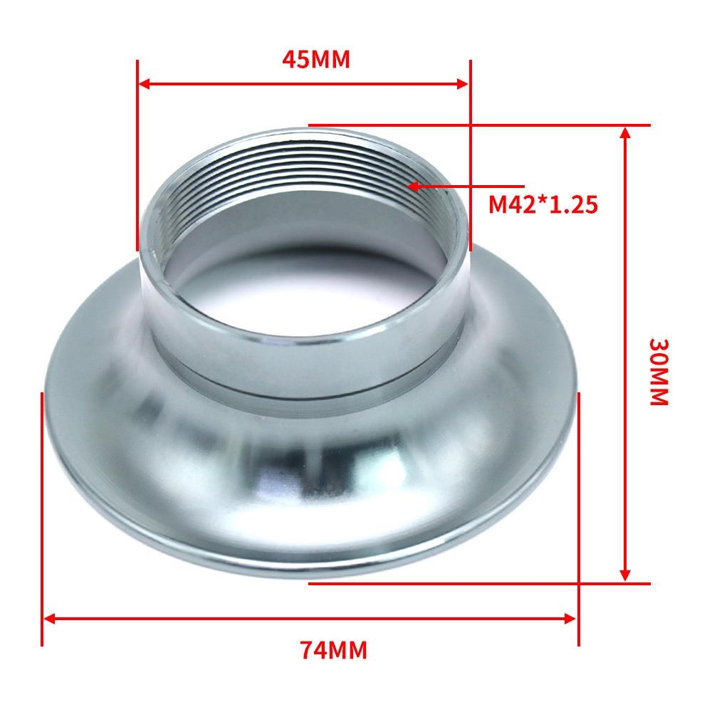 ZSDTRP Motorcycle Carburetor Air Filter Wind Cup Horn Cup 42mm for DELLORTO PHBH AS BD BS RD RS Carburetor Air Filters 7