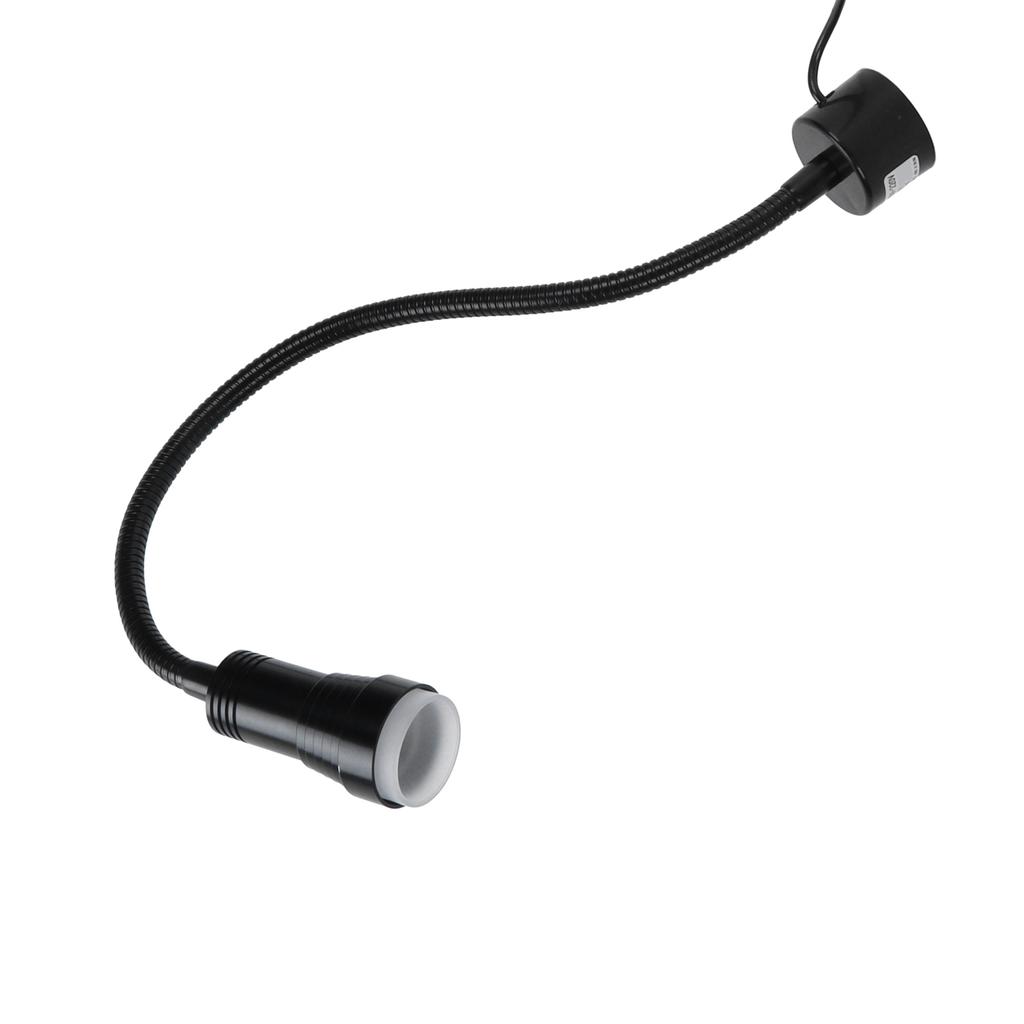 5W LED Sewing Machine Light Flexible Gooseneck Work Lamp with Magnetic Base for LatheUS Plug