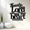 Powder Coated Metal Christian Wall Art Faith Sculpture for Prayer Room Decor Festive Gift