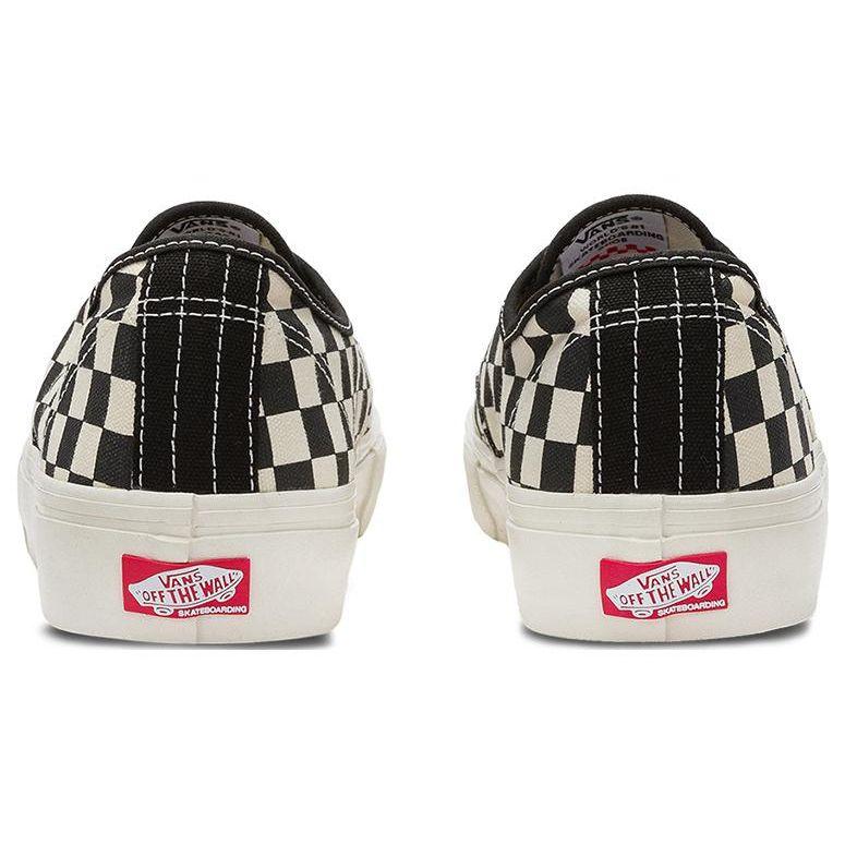 Vans Skate Authentic Checkerboard - Marshmallow Unisex Sneakers Black Checkerboard-Marshmallow VN0A5FC8FS8