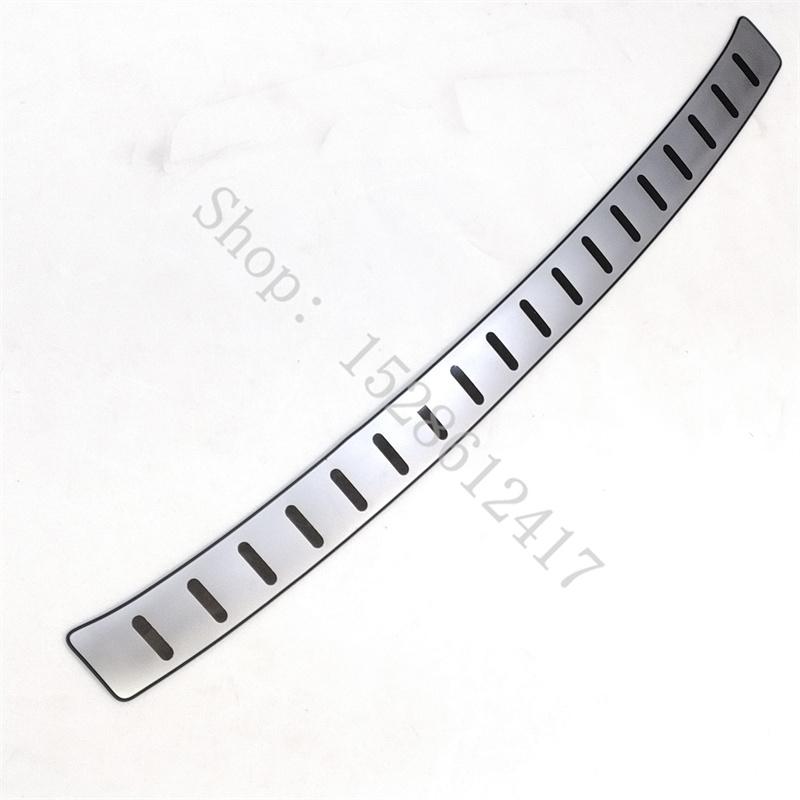 For 2010 2011 2012 2013~2015 BMW X1 E84 Stainless Steel Rear Bumper Protector Sill Rear Boot Guard Trim Car Accessories Styling
