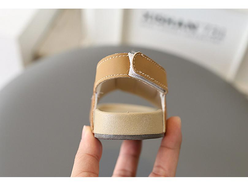 2026 Sommer Kinder Offene Lässige Strandsandalen - Koreanischer Stil Klettverschluss Schuhe für Jungen und Mädchen