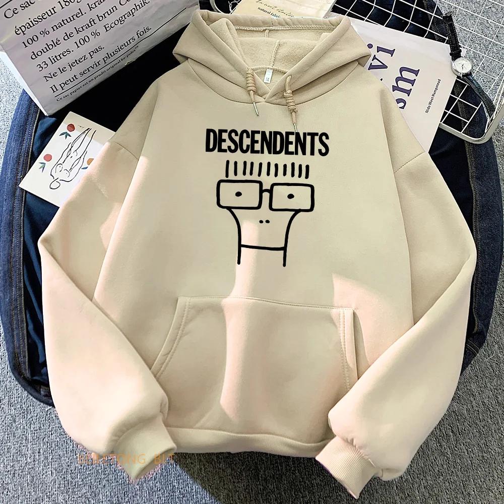 Descendents Graphic Printing Hoodies Winter Fleece Long Sleeve Hooded Sweatshirts Casual Women/Men Clothing Sudaderas Funny Tops