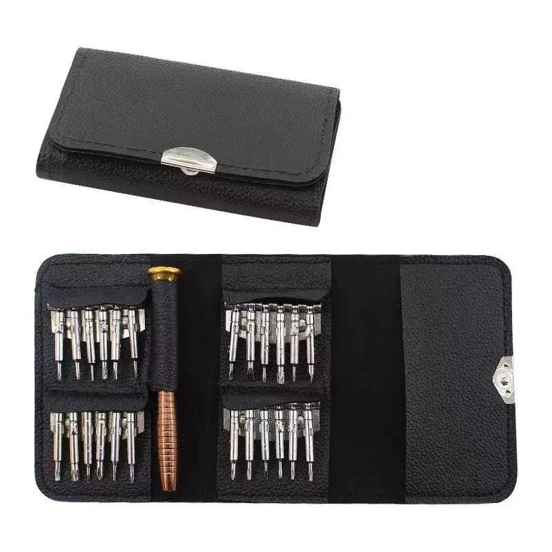 1 Set Torx Electronic Repair Tools Opening Screwdriver 25 In 1 Mini Precision Screwdriver Magnetic Kit For Phone Camera Watch Pc