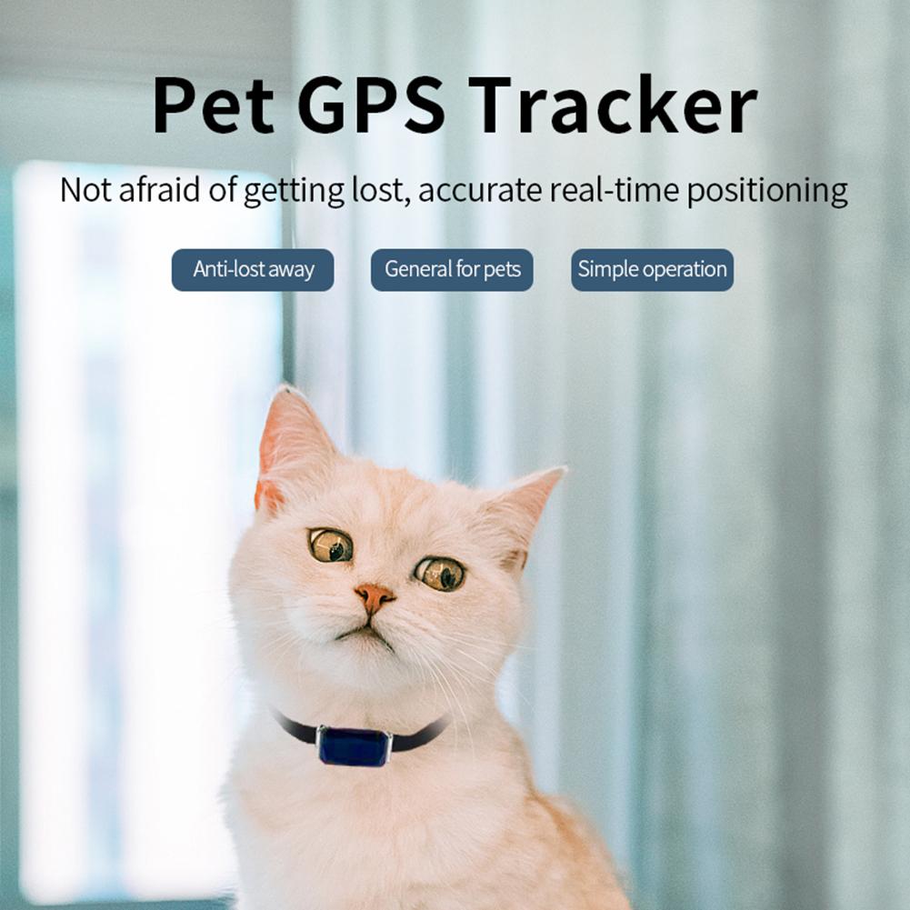 G12 GPS Tracking Locator Wearable Smart Collar Pet Tracking Locator Waterproof IP67 Anti-lost Record Multifunctional for Cat Dog