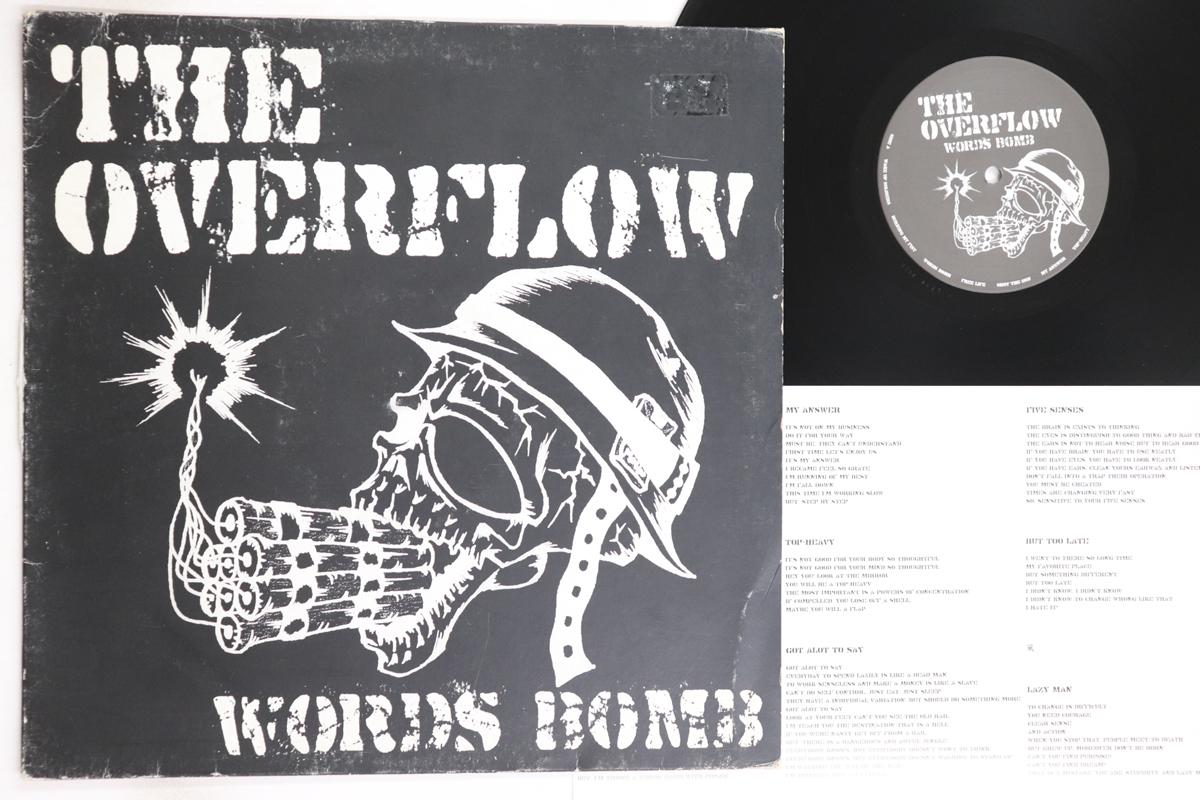 

LP Record OVERFLOW - Words Bomb MSRK4827 MEASURE 2001 Japan Japanese Pop/Rock Used